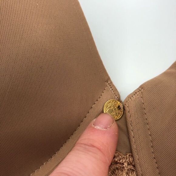 Natori Body Double Lace-Trim Full-Fit Bra 38DD Style 736037 - Picture 2 of 10